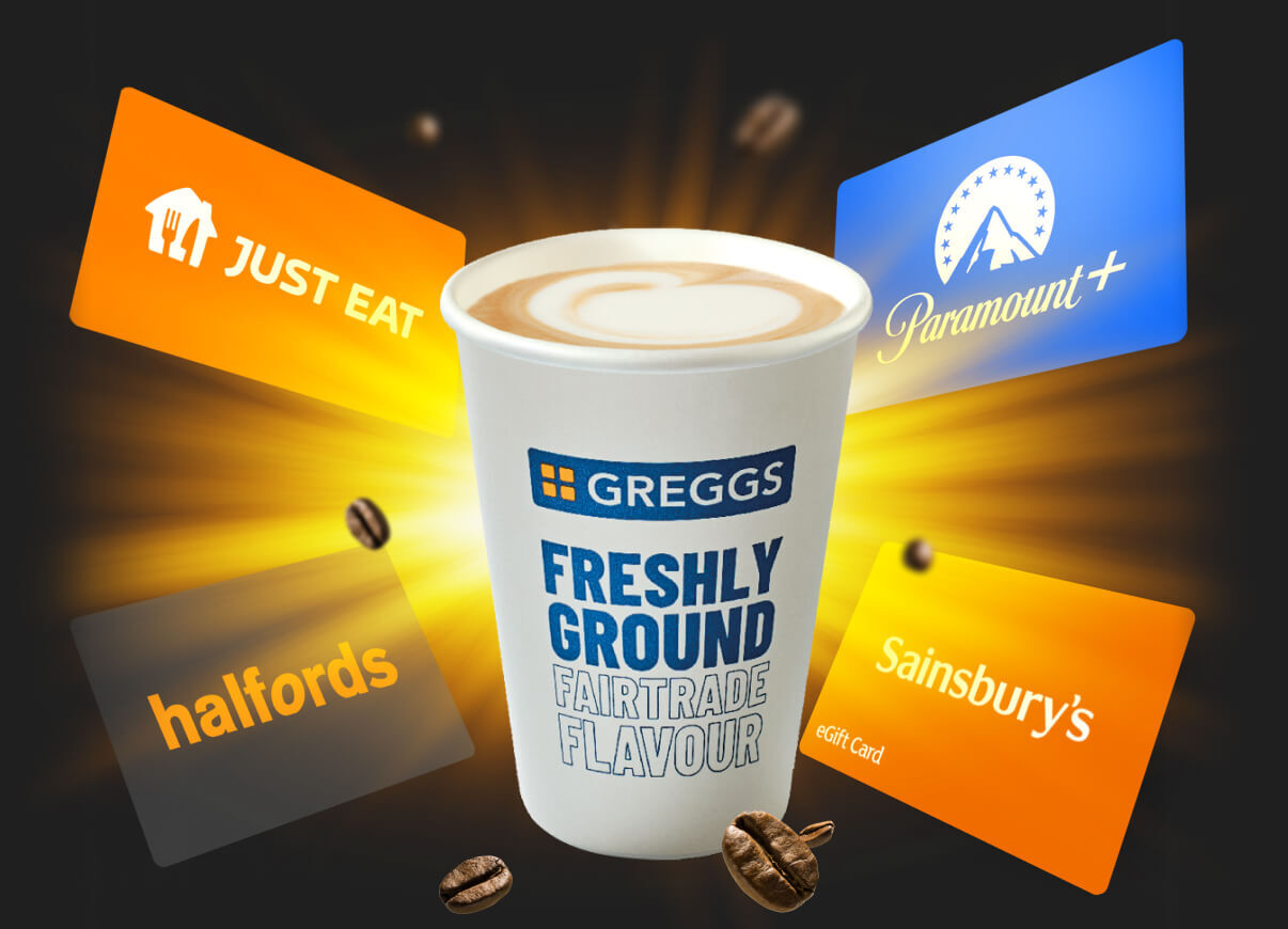 Rewards from Sainsburys, Paramount+, Just Eat, Halfords and Greggs when you get a quote and buy through Confused.com
